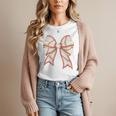 Coquette Bow Baseball Mama Baseball Mom Women Premium Women T-Shirt Coquette Bow Baseball Mama Baseball Mom Women Premium Women T-Shirt