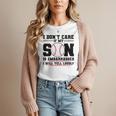 I Don't Care If My Son Is Embarrassed Baseball Mom Women T-Shirt