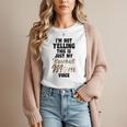 I'm Not Yelling This Is Baseball Mom Baseball Women T-Shirt I'm Not Yelling This Is Baseball Mom Baseball Women T-Shirt