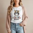 Loud And Proud Baseball Mom Messy Bun Leopard Baseball Mom Women T-Shirt Loud And Proud Baseball Mom Messy Bun Leopard Baseball Mom Women T-Shirt