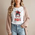 Loud And Proud Baseball Mom Messy Bun Leopard Mother Day Women T-Shirt Loud And Proud Baseball Mom Messy Bun Leopard Mother Day Women T-Shirt