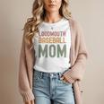 Loudmouth Baseball Mom Sports Cute Text Premium Women T-Shirt