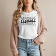 Retro Baseball Mama Groovy Baseball Mom Women T-Shirt Retro Baseball Mama Groovy Baseball Mom Women T-Shirt
