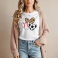 Soccer Baseball Heart Soccer Baseball Mom Women T-Shirt Soccer Baseball Heart Soccer Baseball Mom Women T-Shirt