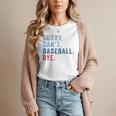 Sorry Can't Baseball Bye Baseball Mom Men Women Kids Premium Women T-Shirt