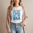 In My T-Ball Mom Era Baseball Mom Groovy Mother's Day Raglan Baseball Tee Women T-Shirt