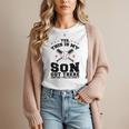 Yes This Is My Son Out There Baseball Mom Women T-Shirt Yes This Is My Son Out There Baseball Mom Women T-Shirt