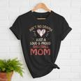 Ain’t No Drama Just a Loud & Proud Baseball Mom Women T-Shirt