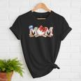 Ball Mom Bow Tie Baseball Mom Women T-Shirt