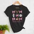 Baseball Mimi Era Bows Baseball Mom Women Women T-Shirt