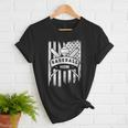Baseball MOM Cool USA American Flag Family Reunion Women T-Shirt Baseball MOM Cool USA American Flag Family Reunion Women T-Shirt