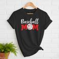 Baseball Mom Cute Letter Print Women Cute Mother's Day Women T-Shirt Baseball Mom Cute Letter Print Women Cute Mother's Day Women T-Shirt