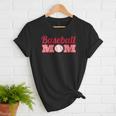 Baseball Mom Cute Mother Fans Baseball Graphic Women T-Shirt