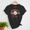 BASEBALL MOM Fun RETRO LOOK Women T-Shirt