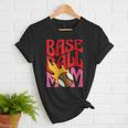 Baseball Mom Game Day Trendy Pink Leopard Mama Women T-Shirt Baseball Mom Game Day Trendy Pink Leopard Mama Women T-Shirt