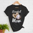 Baseball Mom Grandma Leopard Baseball Lover Fan Women T-Shirt Baseball Mom Grandma Leopard Baseball Lover Fan Women T-Shirt