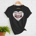 Baseball Mom Heart Love Mother's Day Game Day Support Women T-Shirt Baseball Mom Heart Love Mother's Day Game Day Support Women T-Shirt