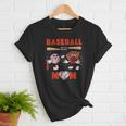 Baseball Mom Heart Baseball Mama Mother's Day Women T-Shirt Baseball Mom Heart Baseball Mama Mother's Day Women T-Shirt