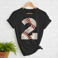 Baseball Mom Baseball Parent Number Two Baseball Gear 2 Women T-Shirt