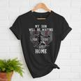 Baseball Mom My Son Will Be Waiting For You At Home Women T-Shirt Baseball Mom My Son Will Be Waiting For You At Home Women T-Shirt