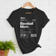 Baseball Mom Graphic Tees For Women Women T-Shirt Baseball Mom Graphic Tees For Women Women T-Shirt