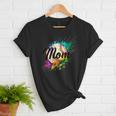 Baseball Mom USA American Baseball Graphic Women T-Shirt Baseball Mom USA American Baseball Graphic Women T-Shirt