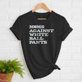 Baseball Moms Against Ball Pants Women T-Shirt