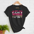 Baseball Moms I'm Not Just His Mom Baseball Mama Women T-Shirt Baseball Moms I'm Not Just His Mom Baseball Mama Women T-Shirt