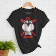Cute Baseball Mom Out Of Your League Mommy Sports Players Women T-Shirt