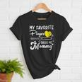 My Favorite Player Calls Me Mommy Softball Baseball Mom Women T-Shirt My Favorite Player Calls Me Mommy Softball Baseball Mom Women T-Shirt