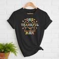Groovy Retro One Thankful Baseball Mom Thanksgiving Fall Women T-Shirt Groovy Retro One Thankful Baseball Mom Thanksgiving Fall Women T-Shirt