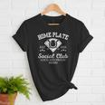 Home Plate Social Club Baseball Moms Group Tee Women T-Shirt Home Plate Social Club Baseball Moms Group Tee Women T-Shirt