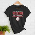 I'm Not Yelling This Is My Normal Baseball Mom Voice Women T-Shirt