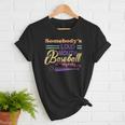 Proud Mama Somebody's Loud Mouth Baseball Mom Ball Women T-Shirt