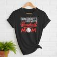 Somebody's Loud Mouth Baseball Mom Mama Women T-Shirt Somebody's Loud Mouth Baseball Mom Mama Women T-Shirt