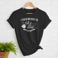 I Teach My Kids To Hit And Steal Baseball Mom Women T-Shirt I Teach My Kids To Hit And Steal Baseball Mom Women T-Shirt
