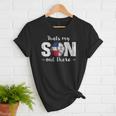 Thats My Son Out There For a Dominican Baseball Mom Women T-Shirt Thats My Son Out There For a Dominican Baseball Mom Women T-Shirt
