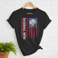 Vintage Baseball Mom Proud Family Summer Baseball Player Women T-Shirt