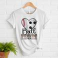 Ball Mom Heart Soccer Baseball Mom Women T-Shirt Ball Mom Heart Soccer Baseball Mom Women T-Shirt