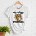 Baseball Godmother Leopard Heart Baseball Mom Game Day Women T-Shirt Baseball Godmother Leopard Heart Baseball Mom Game Day Women T-Shirt
