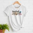 Baseball Mama Leopard Baseball Mom Mother's Day Women T-Shirt