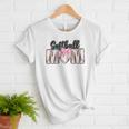 Baseball Mom Coquette Women Girls Baseball Mama Women T-Shirt