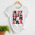 In My Baseball Mom Era Groovy Mom Women T-Shirt In My Baseball Mom Era Groovy Mom Women T-Shirt