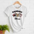 Baseball Mom Leopard Heart Game Day Love Mommy Women T-Shirt Baseball Mom Leopard Heart Game Day Love Mommy Women T-Shirt