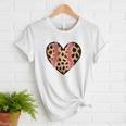 Baseball Mom Leopard Heart Valentine Day Mother Day Women T-Shirt Baseball Mom Leopard Heart Valentine Day Mother Day Women T-Shirt