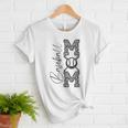 Baseball Mom Leopard Women T-Shirt