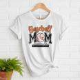 Baseball Mom Orange Varsity Baseball Mama Cute Mother's Day Women T-Shirt