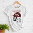 Baseball Mom Skull Sports Skeleton Women T-Shirt Baseball Mom Skull Sports Skeleton Women T-Shirt