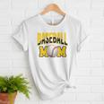 Baseball Mom Sports Mom Yellow Women T-Shirt