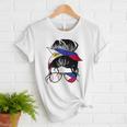 Filipina Baseball Mom Philippines Flag Baseball Girl Women T-Shirt Filipina Baseball Mom Philippines Flag Baseball Girl Women T-Shirt